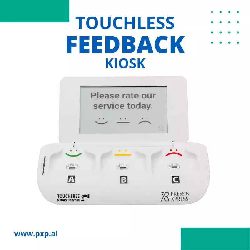 Shoppers satisfaction feedback device