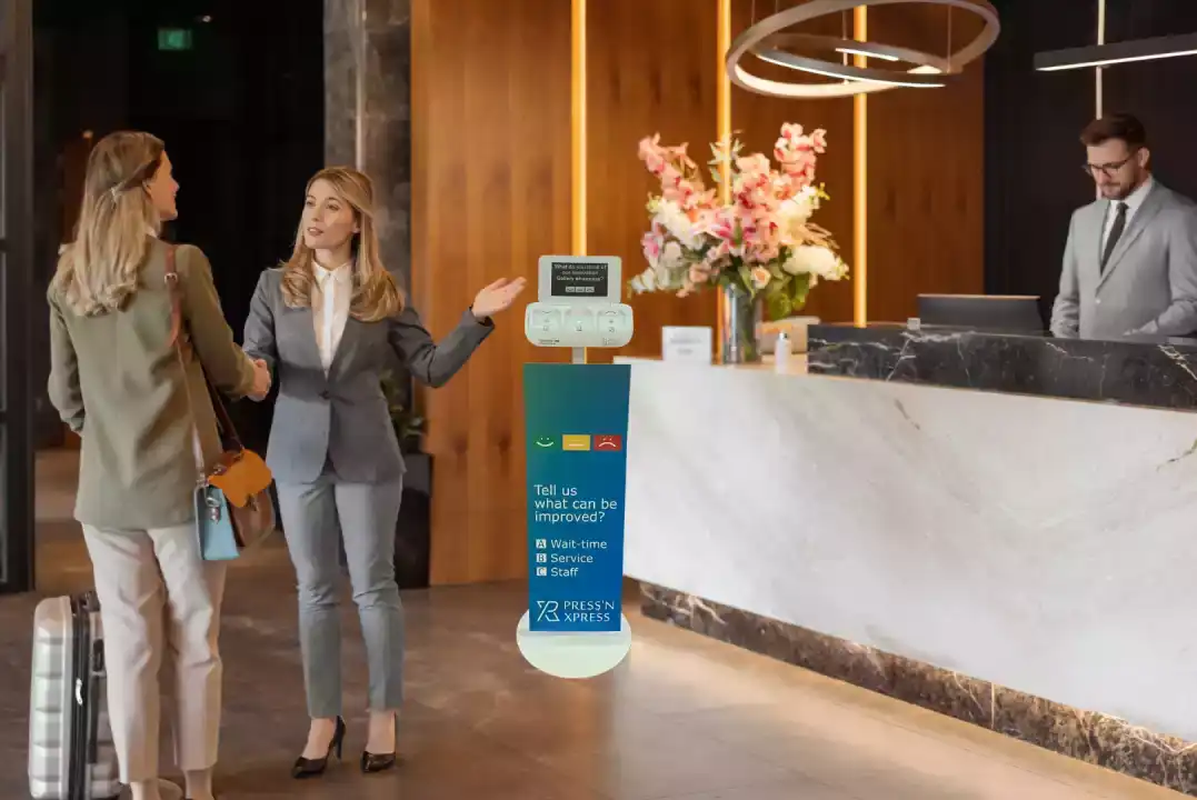 How Customer Feedback Kiosks Like Press’nXPress Improve Hotel Guest Experiences