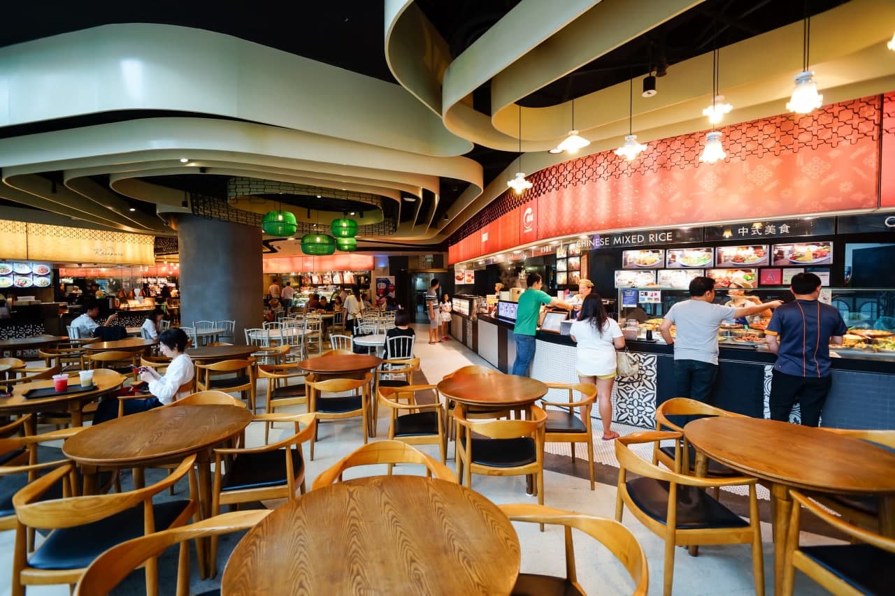 Collect Feedback from Customers in Food Court and Restaurant
