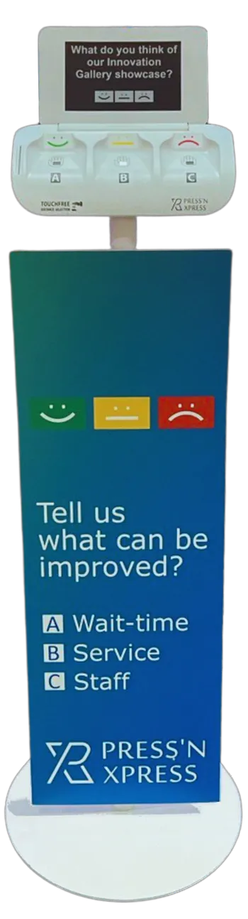 pxp feedback kiosk stand